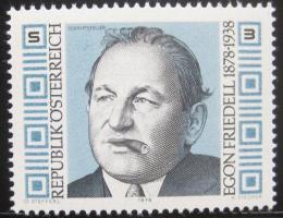 Poštová známka Rakúsko 1978 Egon Friedel, historik Mi# 1566