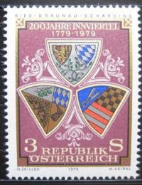 Poštová známka Rakúsko 1979 Erby Mi# 1610