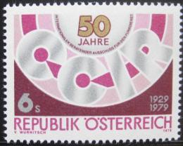 Poštová známka Rakúsko 1979 Výroèí CCIR Mi# 1598