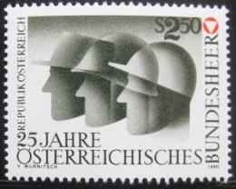 Poštová známka Rakúsko 1980 Federální armáda Mi# 1659