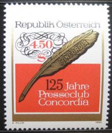Poštová známka Rakúsko 1984 Klub Concordia Mi# 1795