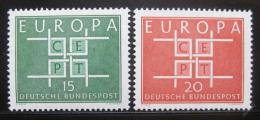 Poštové známky Nemecko 1963 Európa CEPT Mi# 406-07