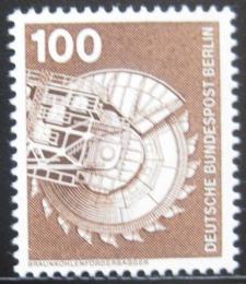 Poštová známka Západný Berlín 1975 Rypadlo Mi# 502