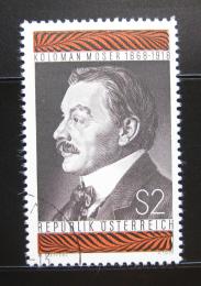 Poštová známka Rakúsko 1968 Koloman Moser, rytec Mi# 1271 
