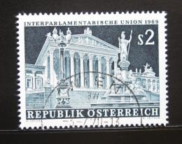 Poštová známka Rakúsko 1969 Budova parlamentu Mi# 1290