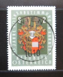 Poštová známka Rakúsko 1970 Erb Korutan Mi# 1343
