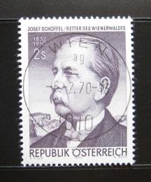 Poštová známka Rakúsko 1970 Josef Schoffel Mi# 1320