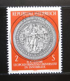 Poštová známka Rakúsko 1970 Univerzitní peèe� Mi# 1326 