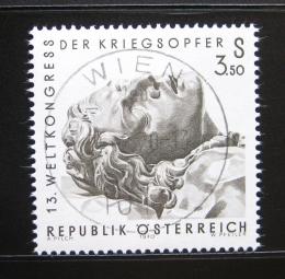 Poštová známka Rakúsko 1970 Váleèní veteráni Mi# 1337