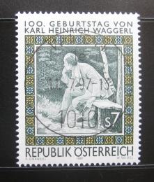 Poštová známka Rakúsko 1997 Karl Heinrich Waggerl Mi# 2228