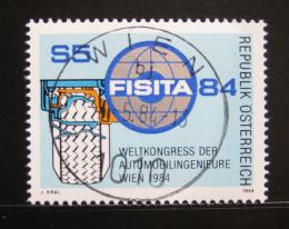 Poštová známka Rakúsko 1984 Automobilový kongres Mi# 1770