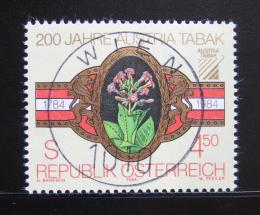 Poštová známka Rakúsko 1984 Monopol na tabák Mi# 1769