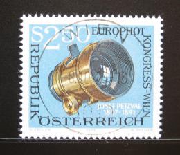 Poštová známka Rakúsko 1973 Fotoobjektiv Mi# 1428