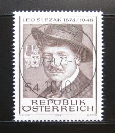 Poštová známka Rakúsko 1973 Leo Slezak, tenor Mi# 1419