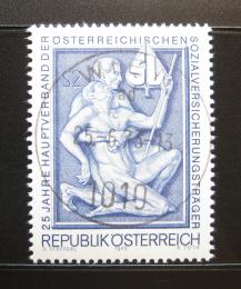Poštová známka Rakúsko 1973 Sociální pojištìní Mi# 1415