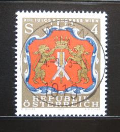 Poštová známka Rakúsko 1973 Znak koželužen Mi# 1422