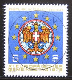 Poštová známka Rakúsko 1975 Umenie, Radnice Viedeò Mi# 1484