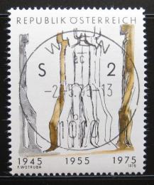 Poštová známka Rakúsko 1975 Výroèí vzniku republiky Mi# 1485