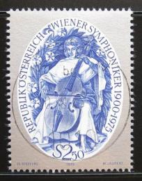 Poštová známka Rakúsko 1975 Symfonický orchestr Mi# 1496