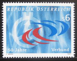 Poštová známka Rakúsko 1997 Úøad elektøiny Mi# 2214 