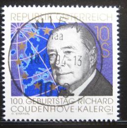 Poštová známka Rakúsko 1994 Richard C. Kalergi Mi# 2141