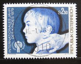 Poštová známka Rakúsko 1979 Medzinárodný rok dìtí Mi# 1597