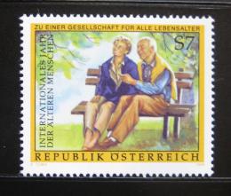 Poštová známka Rakúsko 1999 Medzinárodný rok seniorù Mi# 2293