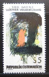 Poštová známka Rakúsko 1987 Vzdìlávání dospìlých Mi# 1873