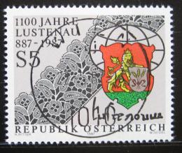 Poštová známka Rakúsko 1987 Lustenau, 1100. výroèie Mi# 1885