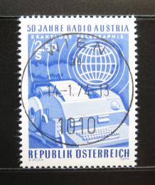 Poštová známka Rakúsko 1974 Rakouské rádio Mi# 1437