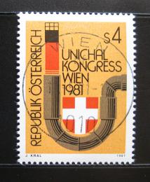 Poštová známka Rakúsko 1981 Kongres UNICHAL Mi# 1669