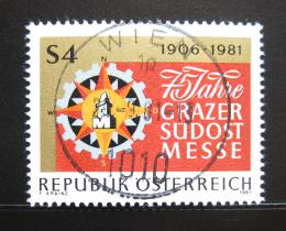 Poštová známka Rakúsko 1981 Ve¾trh, Graz Mi# 1682 