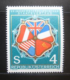 Poštová známka Rakúsko 1980 Dohoda o státu Mi# 1641