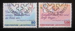 Poštové známky Lichtenštajnsko 1995 Európa CEPT Mi# 1103-04