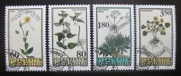 Poštové známky Lichtenštajnsko 1995 Rostliny Mi# 1116-19