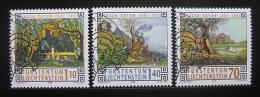 Poštové známky Lichtenštajnsko 1996 Umenie Mi# 1138-40