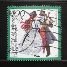 Poštová známka Nemecko 1994 ¼udové kroje, Sasko Mi# 1760