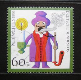 Poštová známka Nemecko 1990 Vianoèný ozdoba Mi# 1485