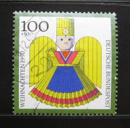 Poštová známka Nemecko 1990 Vianoèný ozdoba Mi# 1487