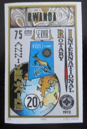 Poštová známka Rwanda 1980 Rotary Intl. neperf. Mi# 1039 B