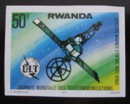 Potov znmka Rwanda 1977 Kosmick sonda neperf. Mi# 880 B Kat 9 - zvi obrzok