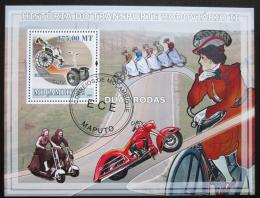 Poštová známka Mozambik 2009 História dopravy Mi# Block 241 Kat 10€