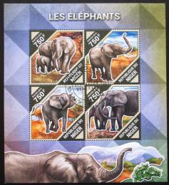 Poštové známky Niger 2014 Slony Mi# 2830-33 Kat 12€