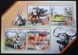 Poštové známky Niger 2014 Fauna Mi# 2815-18 Kat 12€