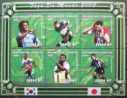 Poštové známky Mozambik 2001 MS ve futbale Mi# 1871-76 Kat 10€