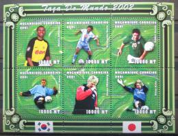 Poštové známky Mozambik 2001 MS ve futbale Mi# 1847-52 10€