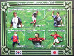 Poštové známky Mozambik 2001 MS ve futbale Mi# 1853-58 Kat 10€