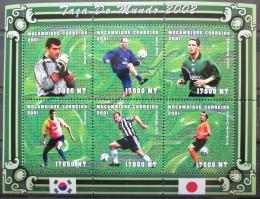 Poštové známky Mozambik 2001 MS ve futbale Mi# 1865-70 Kat 10€