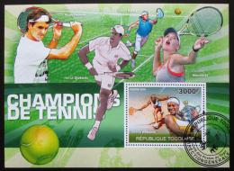 Poštová známka Togo 2010 Tenis Mi# Block 535 Kat 12€