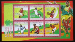 Poštové známky Komory 2010 Africký pohár národù Mi# 2838-43 Kat 10€